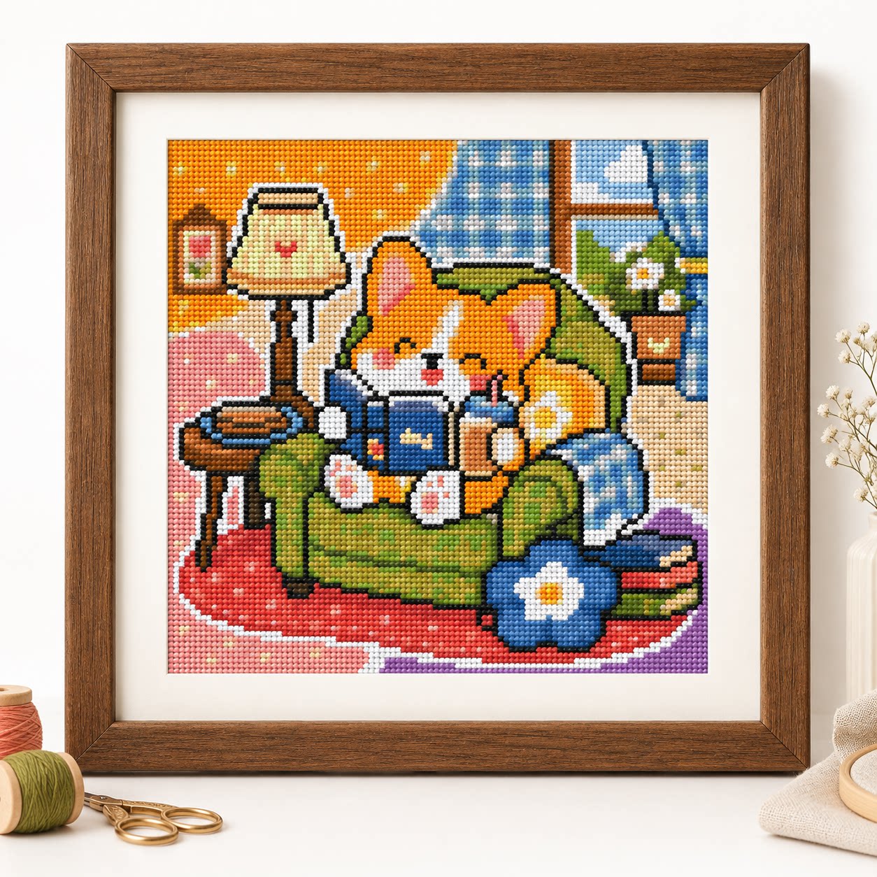 [Полный набор для вышивания] [ – обзор и цена Cross Stitch Stamped Kits Beginners